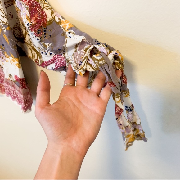 Free People “Catch Me If You Can” Blouse xs - Picture 7 of 8